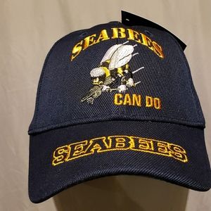 MILITARY U.S. NAVY SEABEES Hat